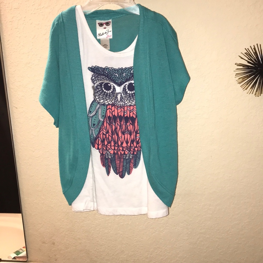 A tank top. With a jacket